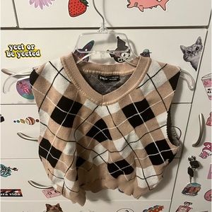 Shein Sweater Vest- Large